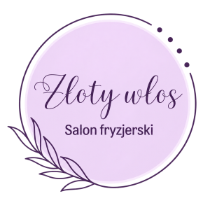 logo złoty włos